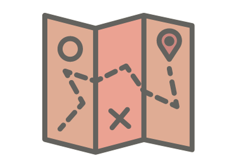 h!storyapp folded map icon